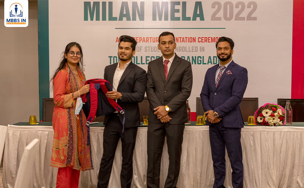 MBBS in Bangladesh Hosts Milan Mela 2022 For Departing Students